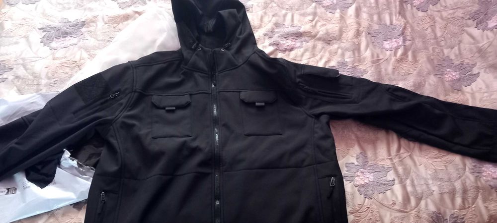 Тактическо яке черно