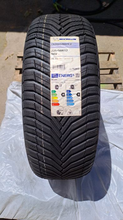 1бр. Нова Всесезонна 225/50/17 Michelin Cross Climate 2
