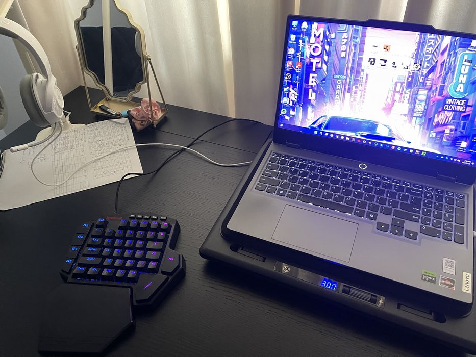 Tastatura One Hand Redragon DITI 585 Pro RGB