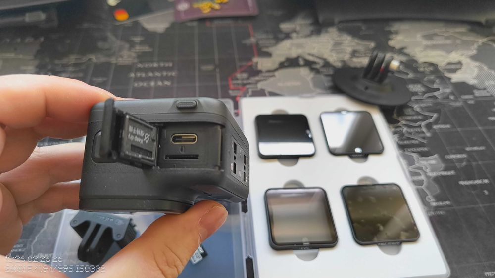 Insta360 Ace Pro + 4 Telesin филтъра + DJI Mic Mini