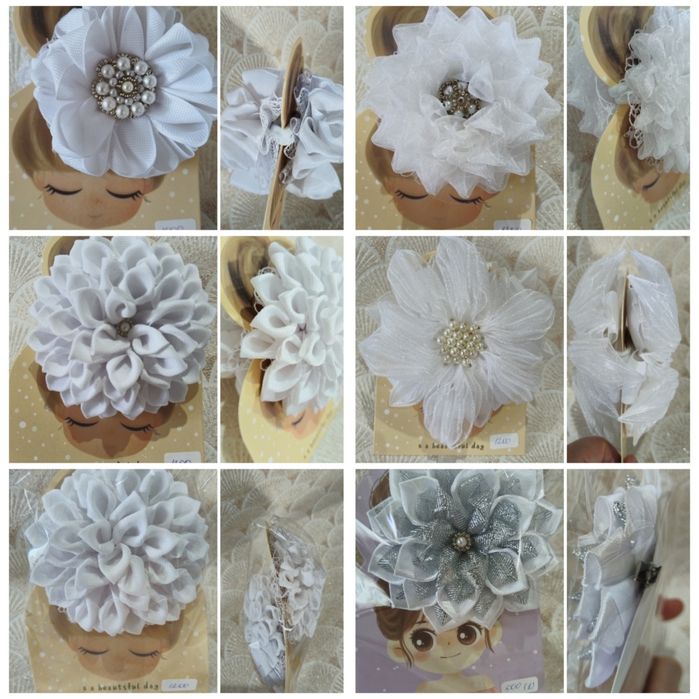 Бантики, резинки, заколки для девочек.