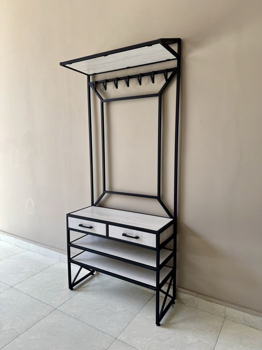 Стеллаж/Стеллаж прихожая/вешалка/Stellaj/Kiyim iladigan/шкаф/Лофт