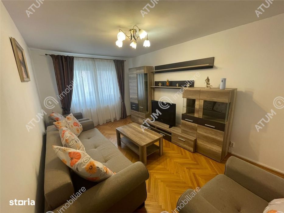 Apartament 3 camere decomandate si balcon in zona Vasile Aaron Sibiu — fotografia 3