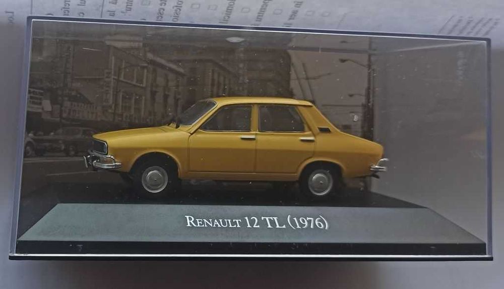 Macheta Renault 12 TL 1976 (Dacia 1300) - IXO/ Altaya 1/43