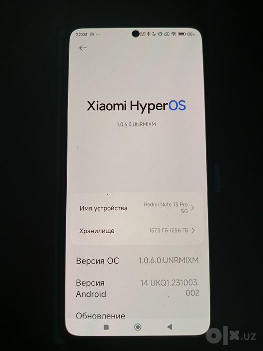 Redmi note 13 pro 5g 8/256