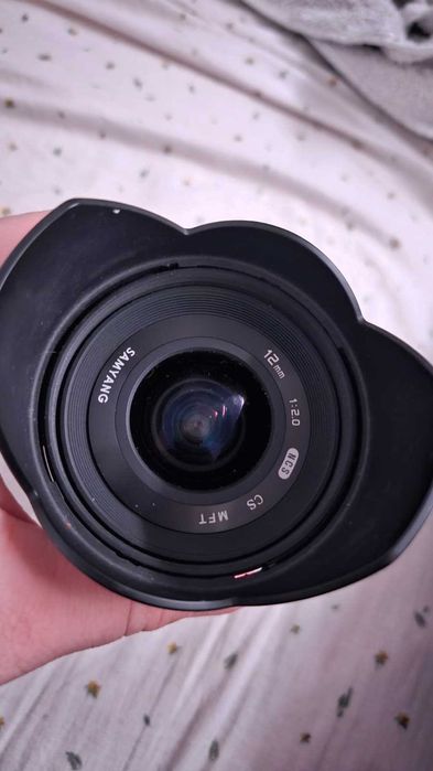 Obiectiv Samyang 12mm f/2.0 NCS CS Manual Montură MFT (Micro 4/3)