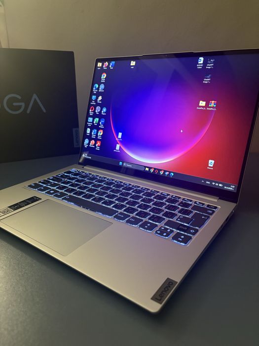 Lenovo Yoga Slim 7i Pro – Отлично състояние | 16GB RAM | 512GB SSD | Intel i5 (11th Gen)