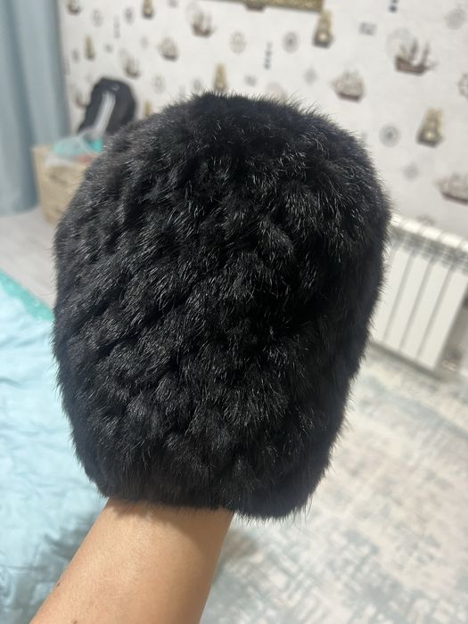 Шапка норковая новая