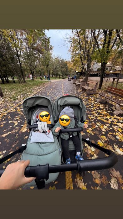 Bugaboo Dinkey 5 Mono количка за близнаци или породени деца
