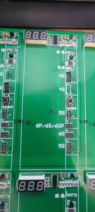 Placa de testare baterii telefon 10 bay-uri