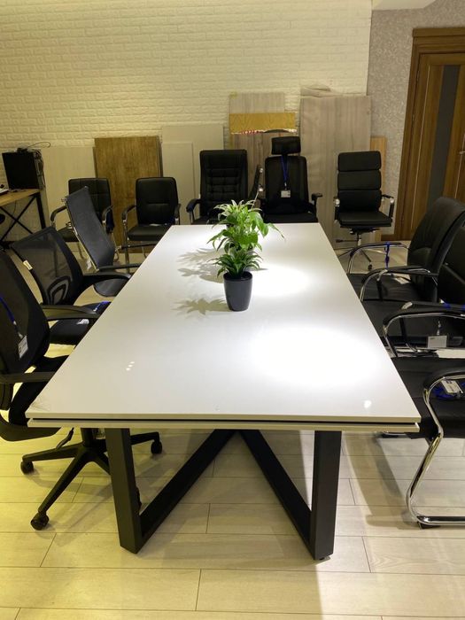 Переговорный стол|Конференц стол|Офисный стол лофт|Мебель на заказ