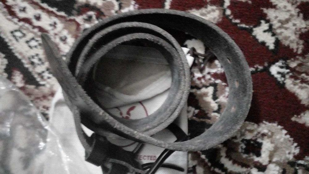 Мужской ремень мягкая натуральная европейская кожа оригинал