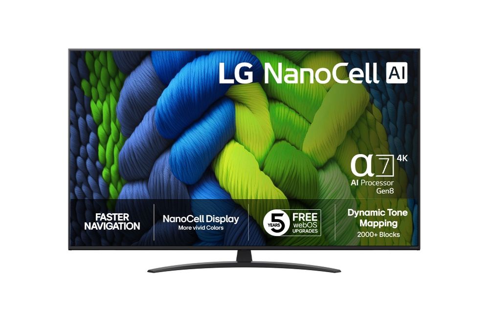 Телевизор LG 86NANO81A6A 86" (2025) Nanocell Индонезия  2 goda garanti