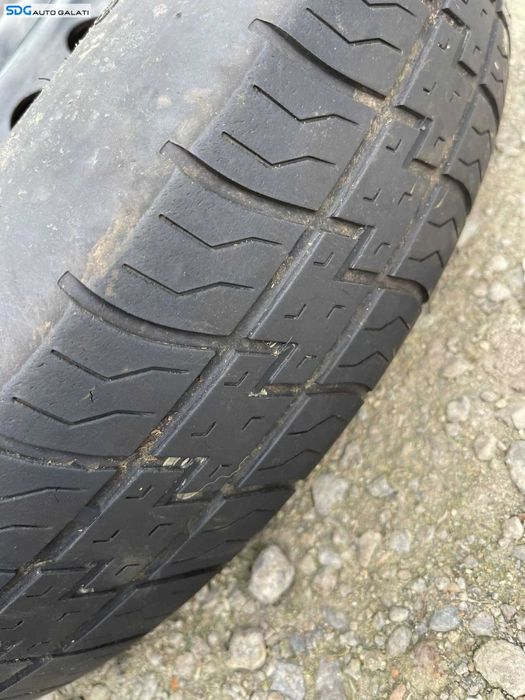 Roata Janta Tabla Rezerva Slim T125 90 16 R16 Ford Focus 2 2004 - 2010 Cod 8V41-1A479-AA DM5C-BA [C2904]