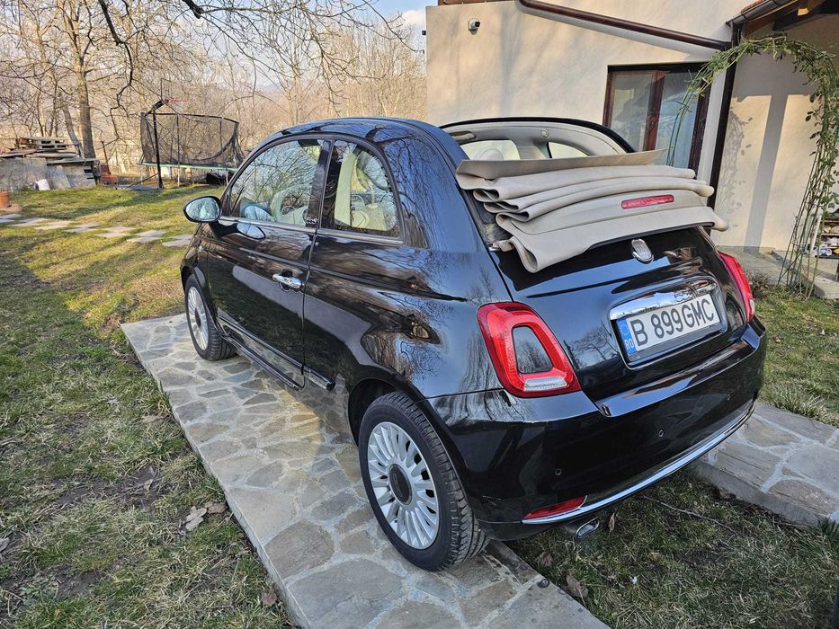 Fiat 500C Cabrio –retrofit 2015+, bord digital, foarte întreținut