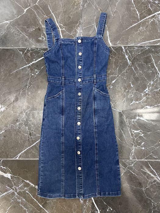 Деним рокля