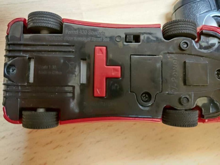 Детска железна кола Ferrari_F50+пластмасова Ferrari_430_Scuderia