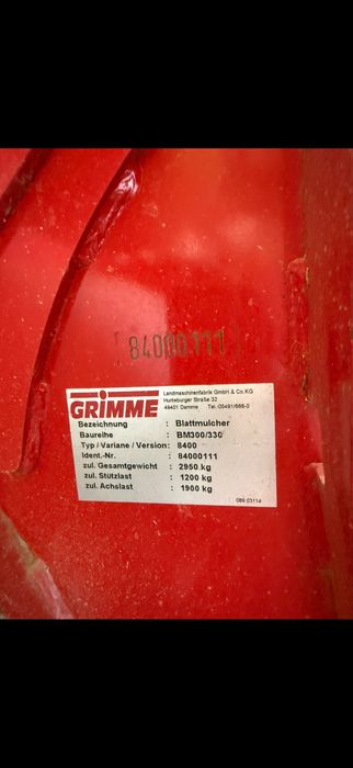 Свеклоуборочный комбаин GRIMME