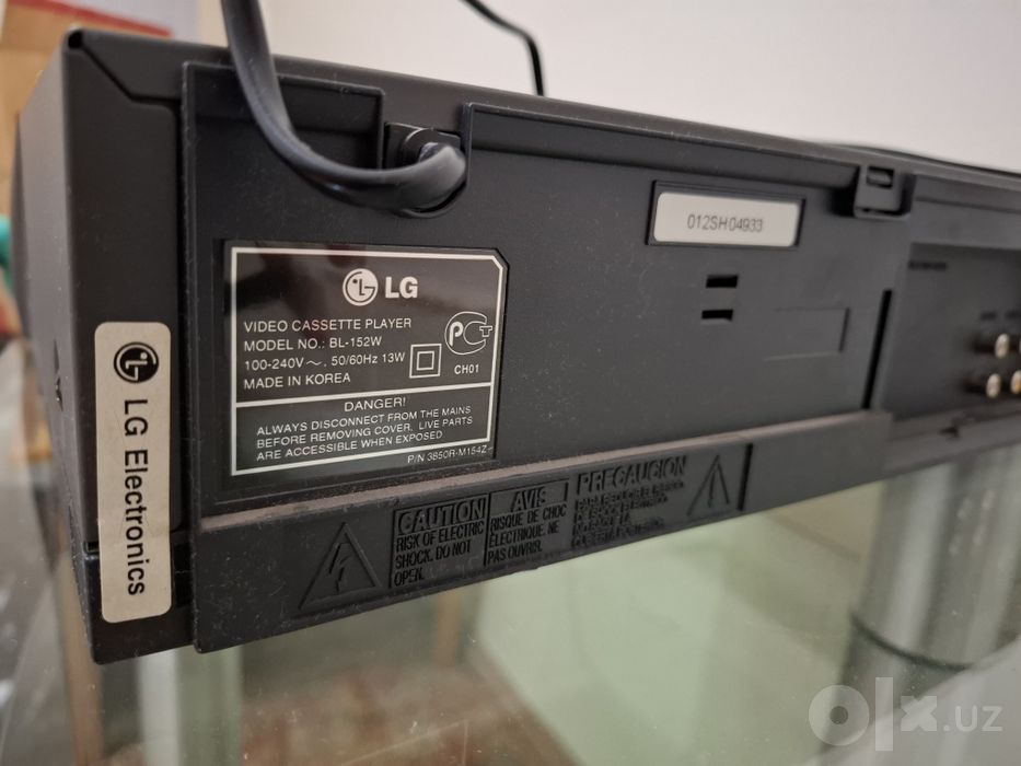 Видеомагнитофон LG моноплеер