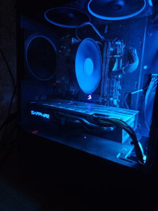 Sapphire Nitro+ RX 580 8GB / Перфектна / Тест на място Варна
