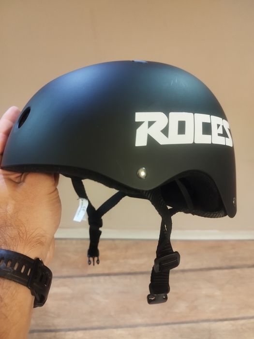 Детска каска за ролери ROCES Aggresive Black