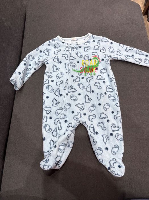 Плюшени ромпъри 0-3 месеца