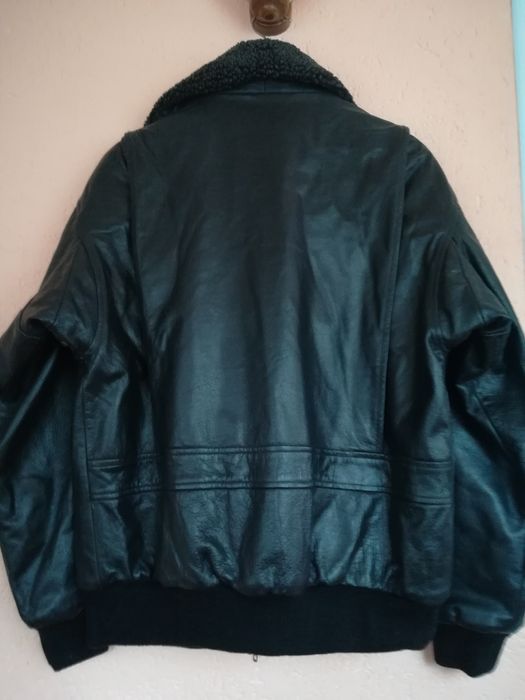 Geaca piele bărbați mărimea 48 in extenso pilot