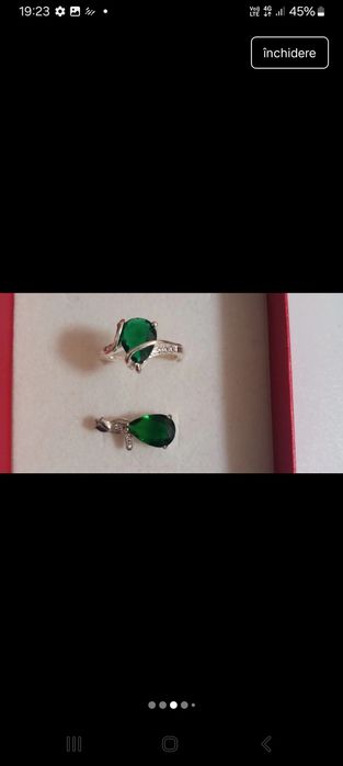 Set inel.si pandantiv argint