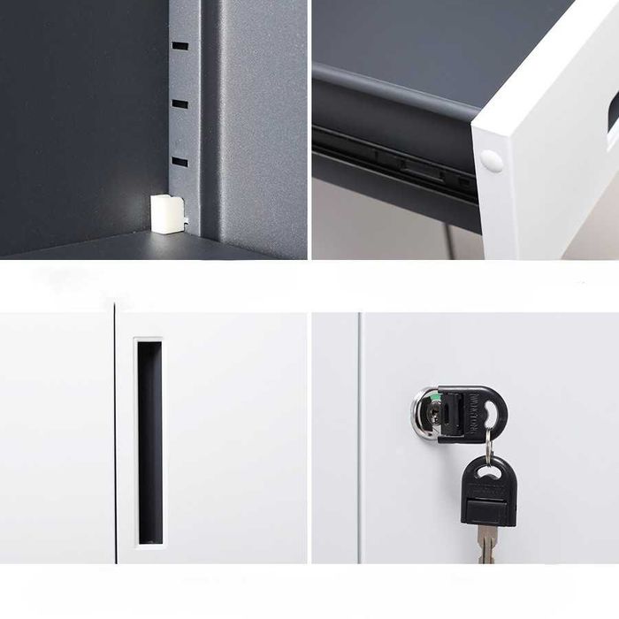 Po‘lat kitob javoni uy va ofis uchun mustahkam dizayn