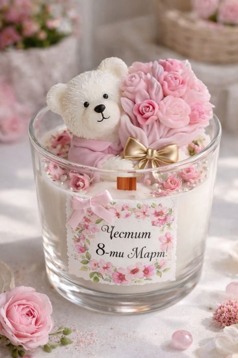 Ароматна свещ Мече