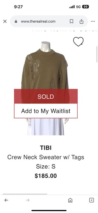 Дамски пуловер Tibi XS размер