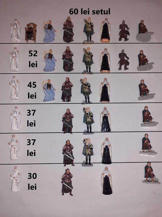 figurine Stapanul Inelelor Lord of the Rings figurine NLP