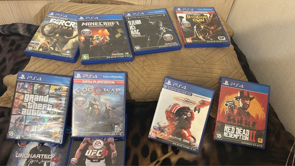 Продаю диски playstation 4