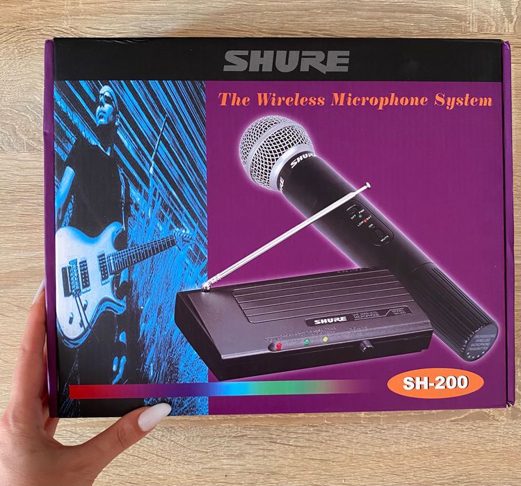 Sonorizare, microfon, shure