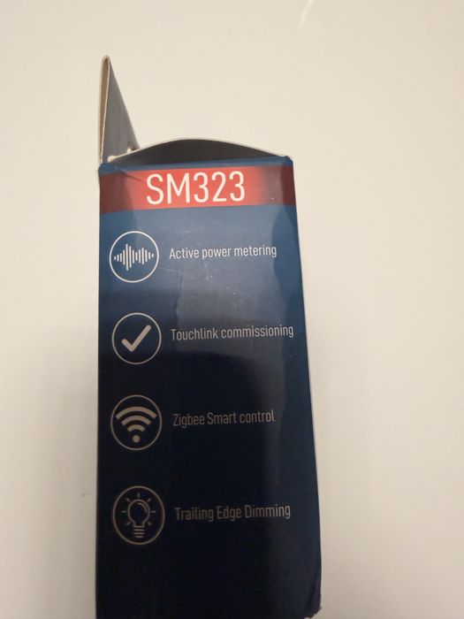 SAMÜTECH SM323 –Смарт димер Zigbee безшумно димиране,измерване енергия
