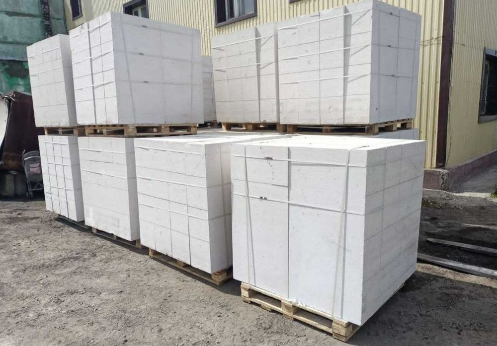 Автоклавный Газоблок Белый крепкий плотный Теплоблок , пеноблок