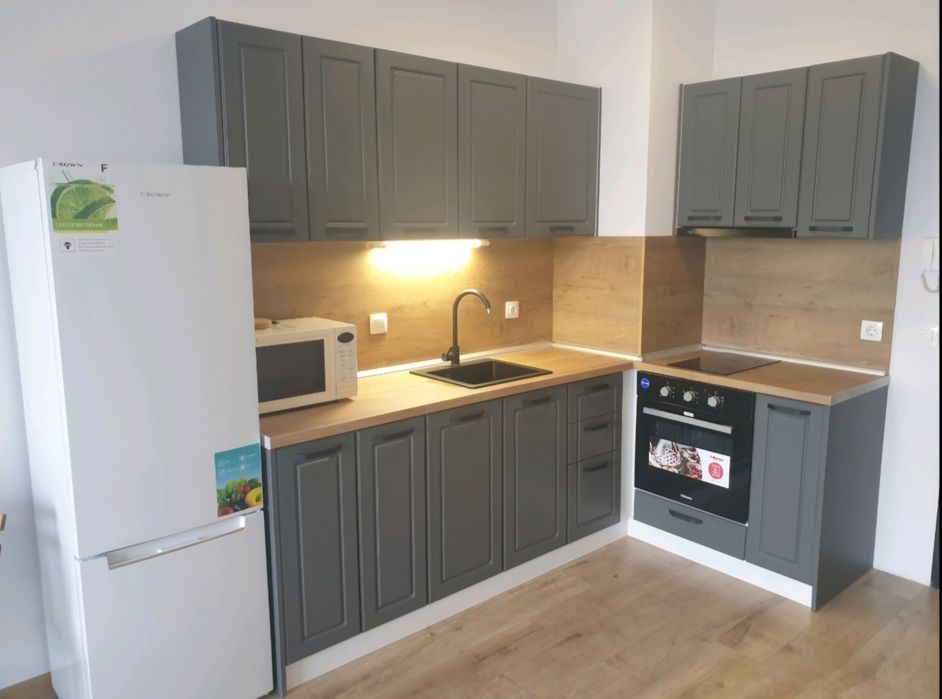 Дава се под наем Двустаен апартамент в София, 7-ми 11-ти километър - 66 кв.м за 287.13 € - Снимка #1