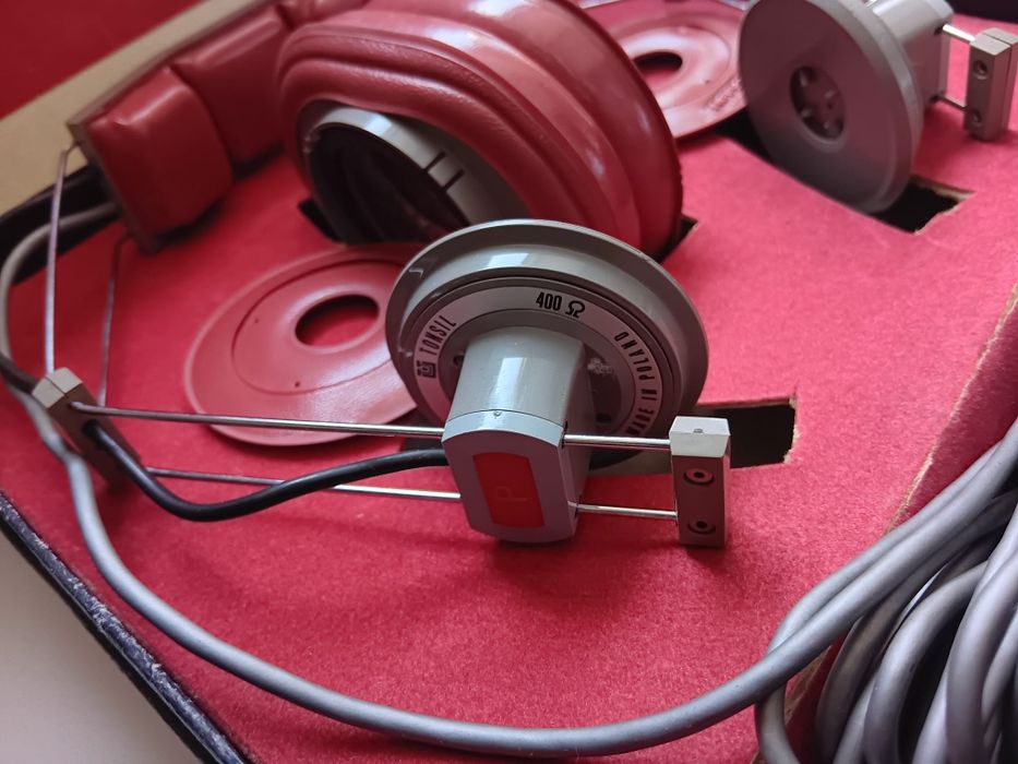 Căști Unitra Tonsil SN50 ,de colecție, Nefolosite ,functionale