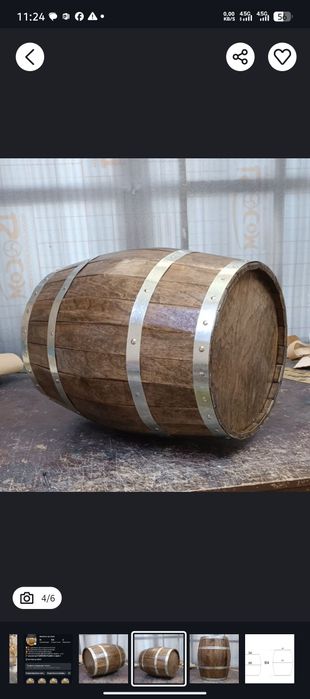 Декоративные бочки