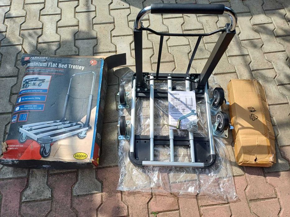 Carucior de transport din aluminiu