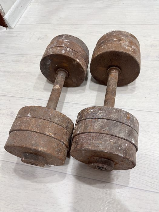 Продам гантели самодельные