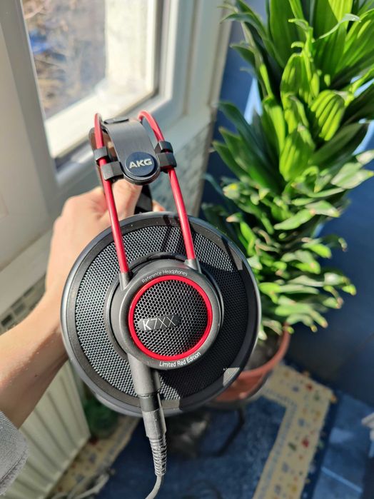 Casti Open-back Massdrop x AKG K7XX Red Edition