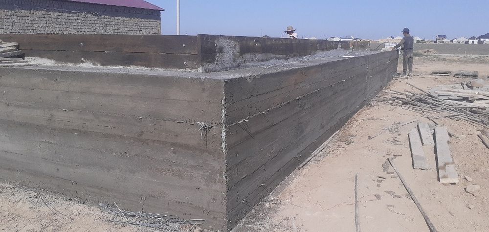 Фундамент, бетон