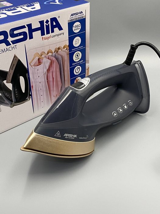Arshia Handheld Steamer  в черно-золотом исполнении