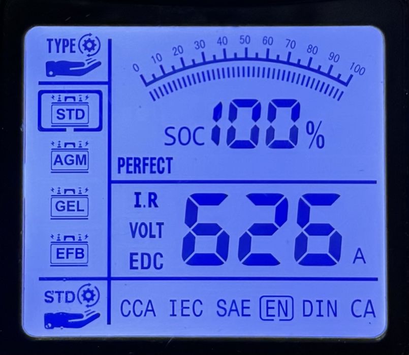 Vând Baterie Auto Stark Ultra Energy / 74 AH / 680 A