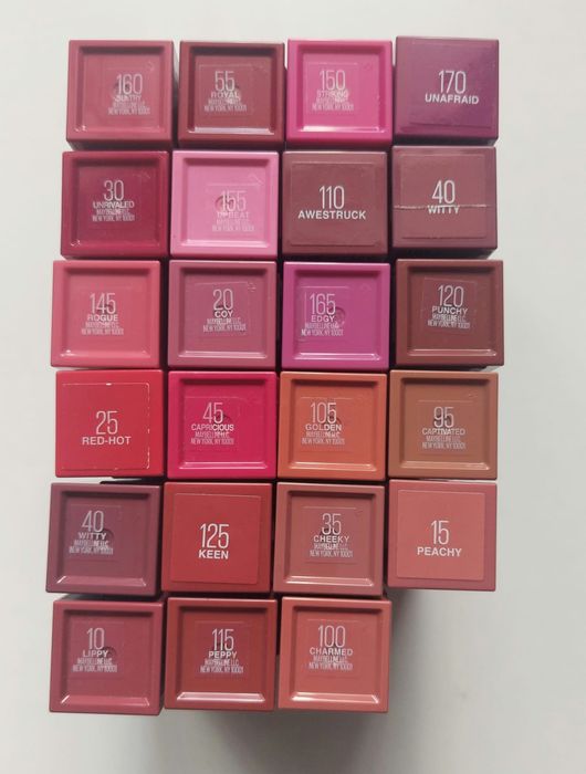 Ruj Maybelline matte ink ,lifter,tettdy tint,vinyl
