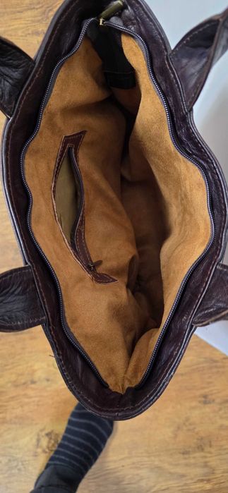 Дамска кожена чанта