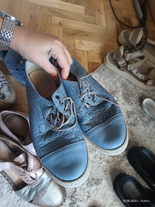 Дамски обувки ест.кожа