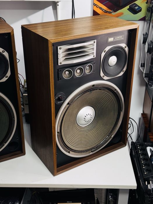 Boxe de inaltă fidelitate SANSUI SP-X8700,4 căi,bass de 43 CM, JAPAN