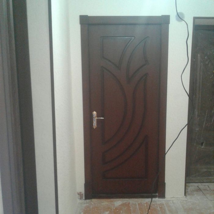 МДФ эшик урнатамиз  Установка двери